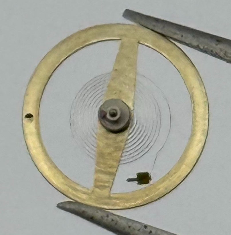 RL Rax 1013 1237 Balance Wheel Complete And Spring 1679 M Watch Movement Parts