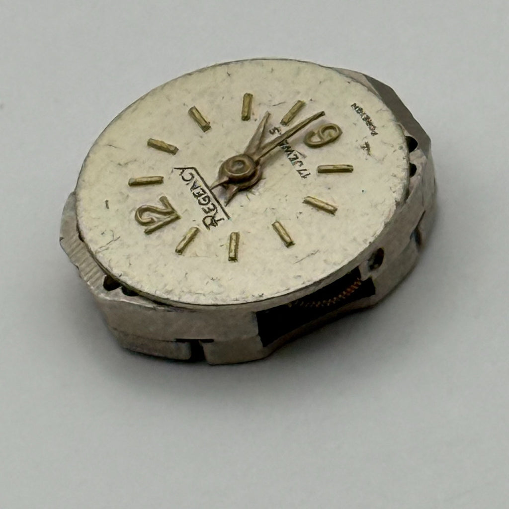 Regency Watch Movement Ladies 17 Jewels Swiss Manual Wind Parts Repair 12.7mm