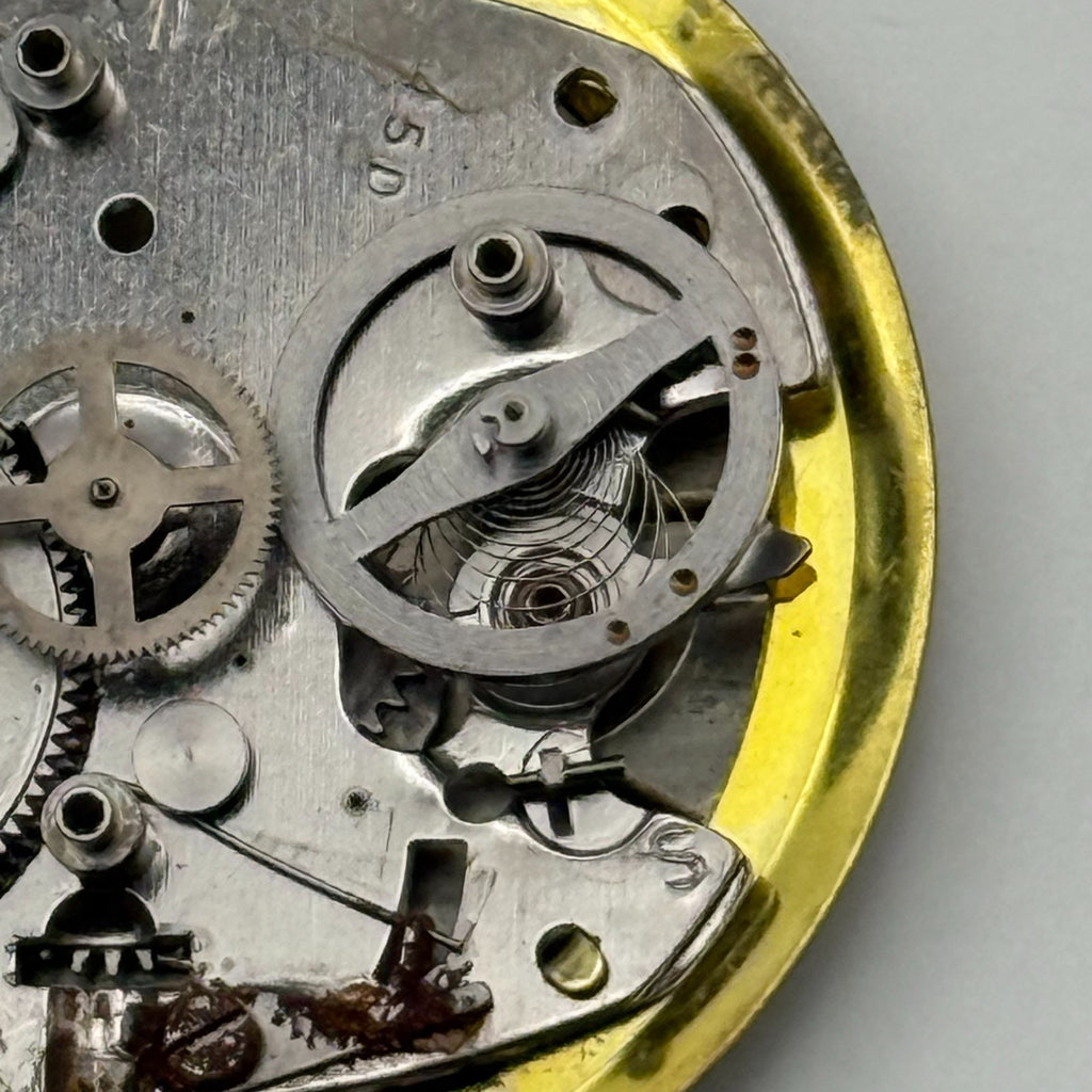 Timex 450 Watch Movement 1976 Dial Great Britain Vintage Parts Repair 20.7mm