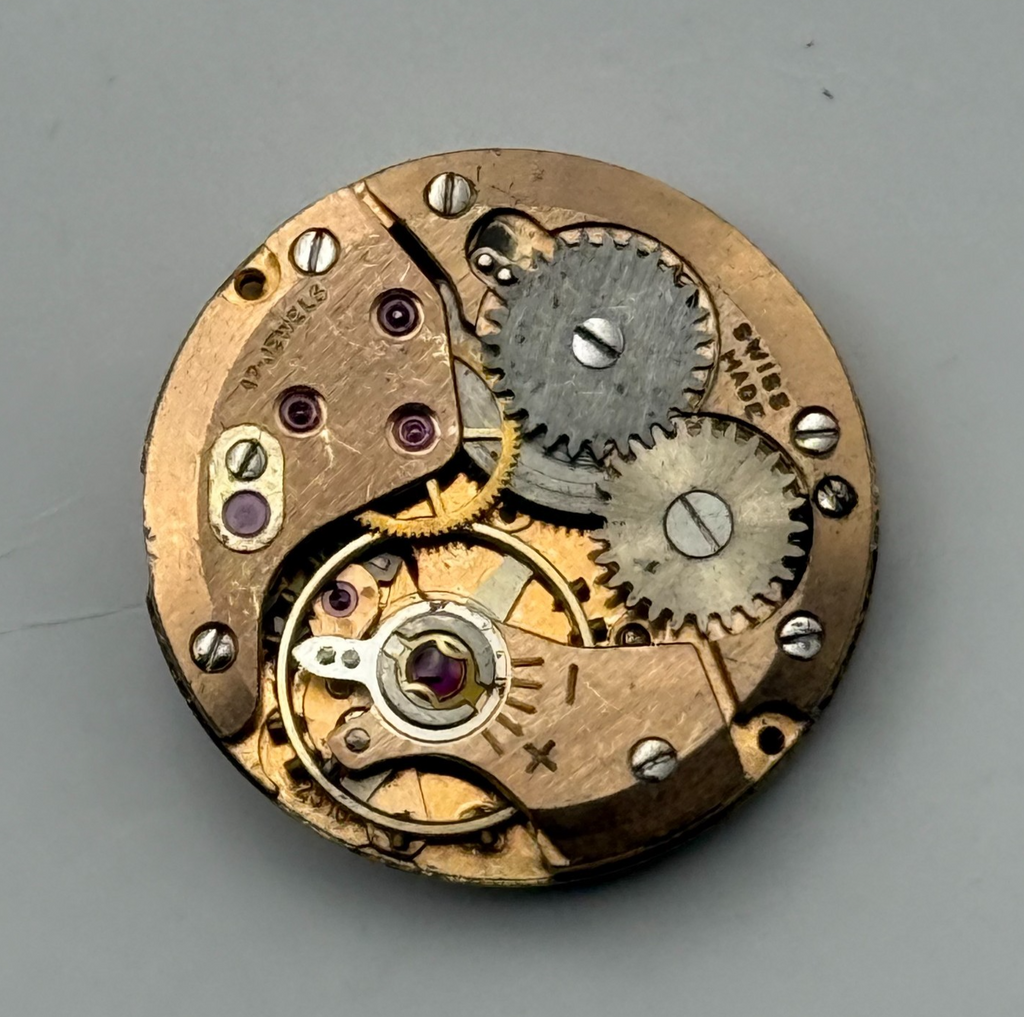 ETA 2510 Watch Movement Majex 17 Jewels Swiss Manual Wind Parts Repair 17.5mm