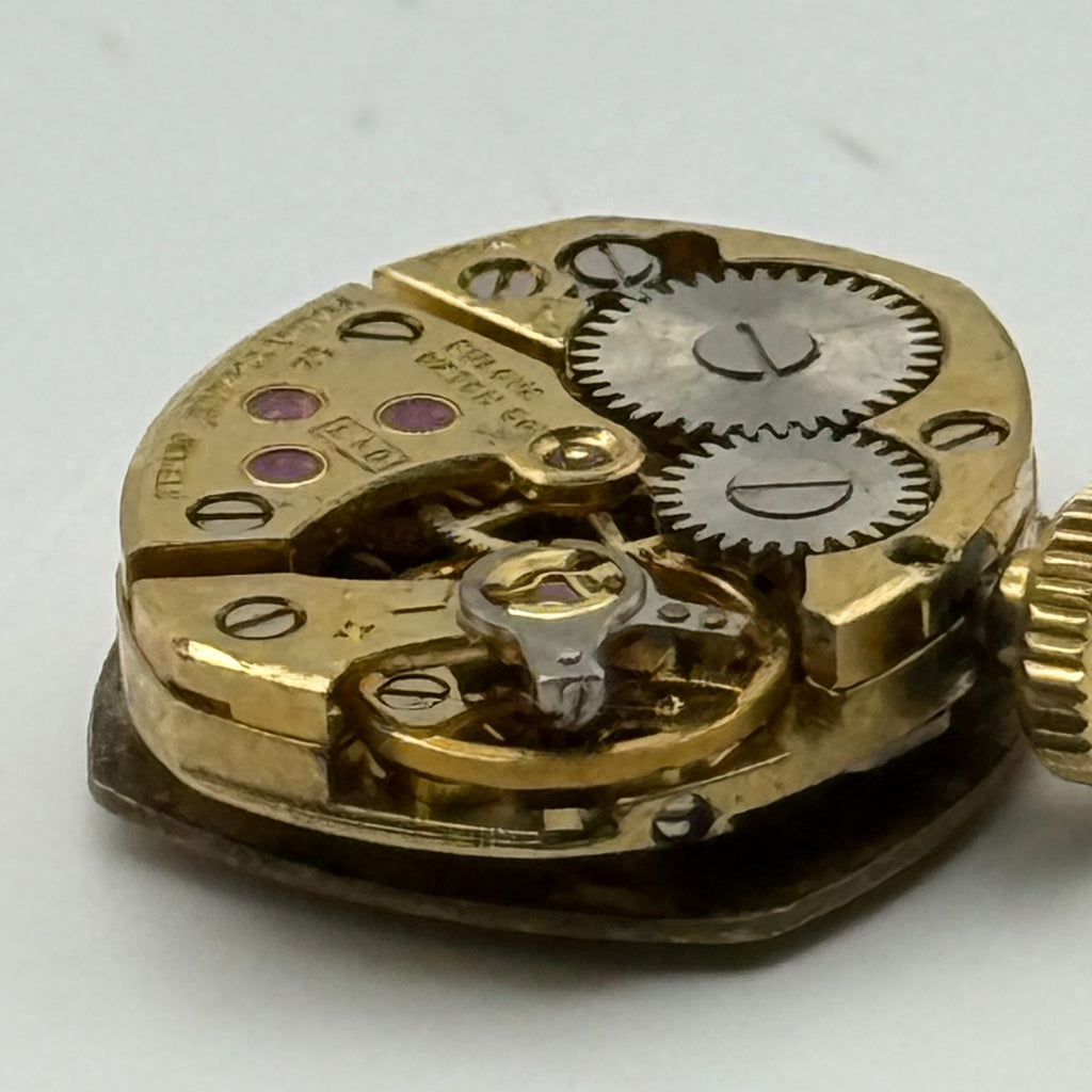 Bulova 5BD Watch Movement Running Ladies 23 Jewels Swiss Manual Wind Parts 13mm