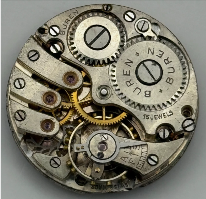 Buren Watch Movement - Unidentifed Calibres - Multiple Variants Available