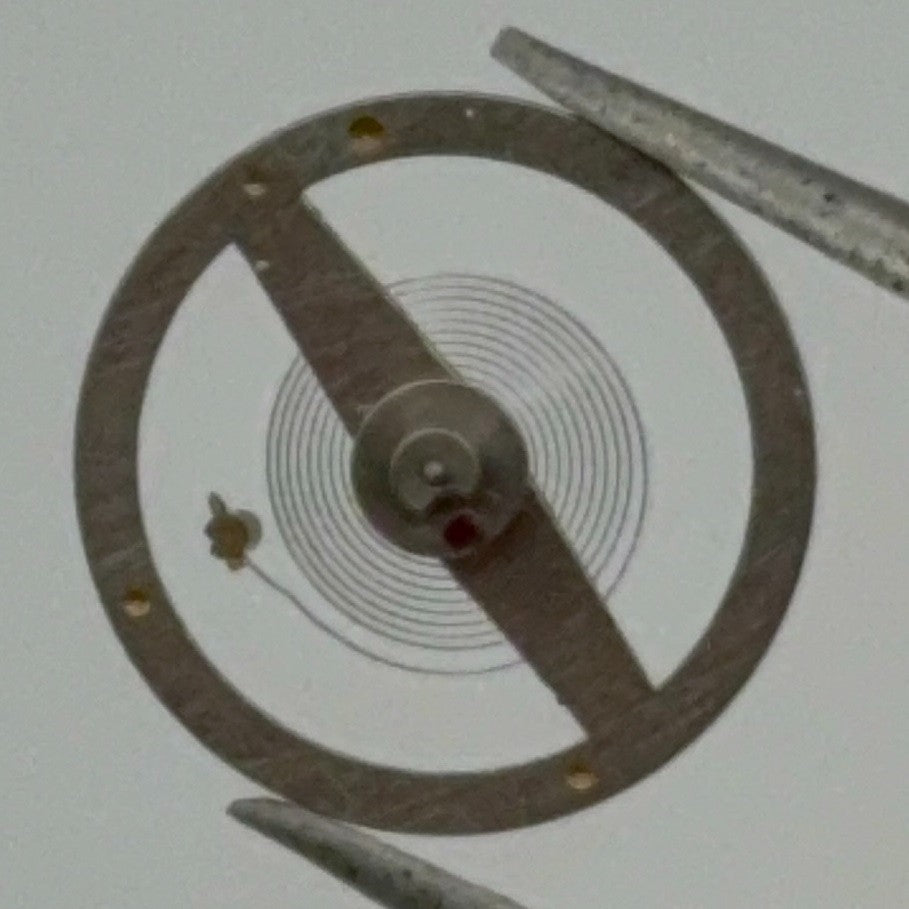 Brac 107 115 Balance Wheel Complete And Spring 706 Watch Movement Parts NOS