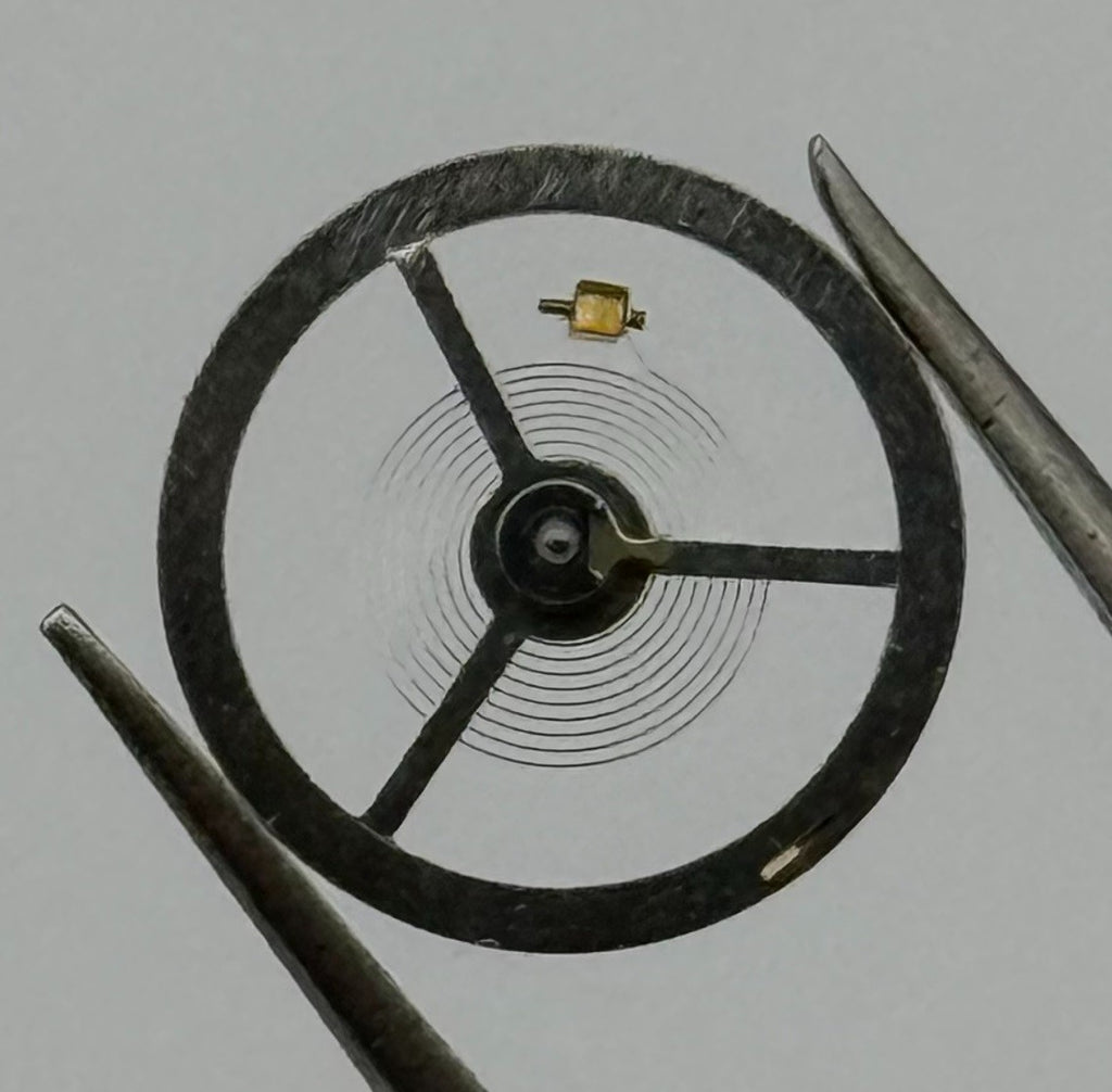 Brac 500 508 Balance Wheel Complete And Spring 12’’’ 5225 Watch Movement Parts