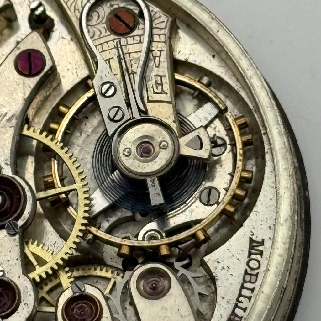 Mobilia Pocket Watch Movement High Grade Open Face Sub Seconds Parts 45.1mm