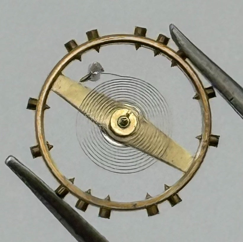 AS 415 Balance Wheel Complete And Spring 9¾’’’ Renata 49 Watch Movement Parts
