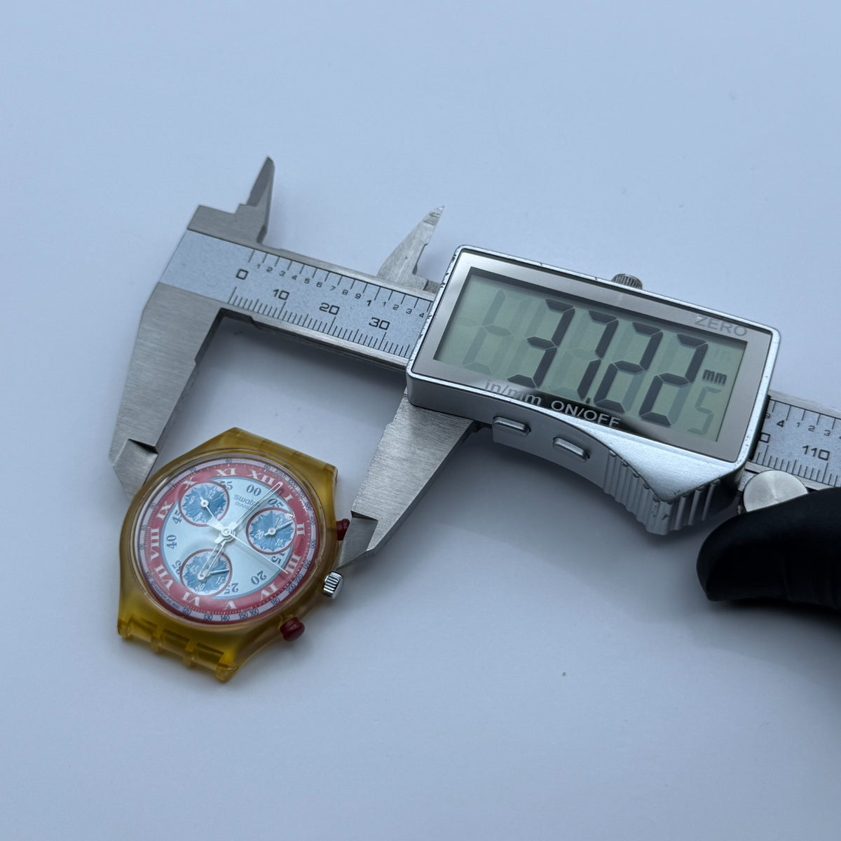 Vintage Swatch Chronograph Watch SCK103 Windmill 1992 Swiss 37mm Parts Repair