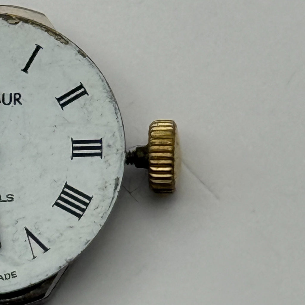 FHF ST 69N Watch Movement Excalibur 17 Jewels Swiss Ladies Parts Repair 15.3mm