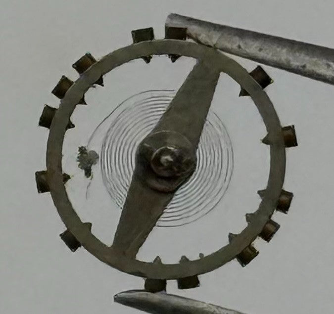 AS 976 1012 Balance Wheel Complete And Spring 29 M Watch Movement Parts NOS
