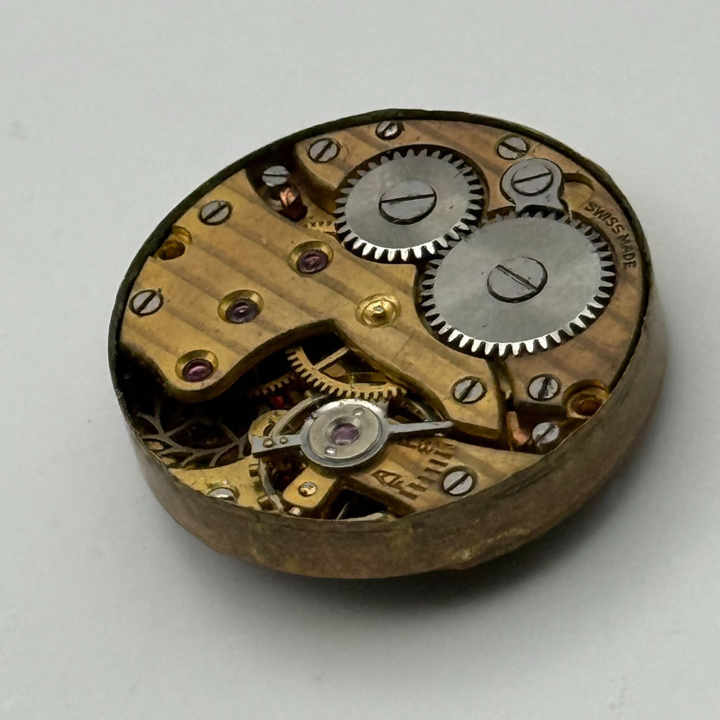 Peseux 60 Watch Movement Swiss Manual Wind Vintage Parts Repair 18.6mm
