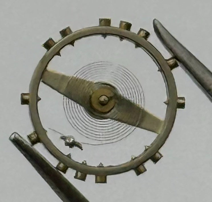 FEF 270 Balance Wheel Complete And Spring 5¼’’’ Renata 173 Watch Movement Parts