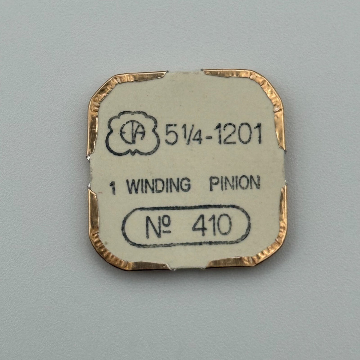 ETA 1201 Winding Pinion - 5 1/4 - 410 - New Old Stock - Watch Parts