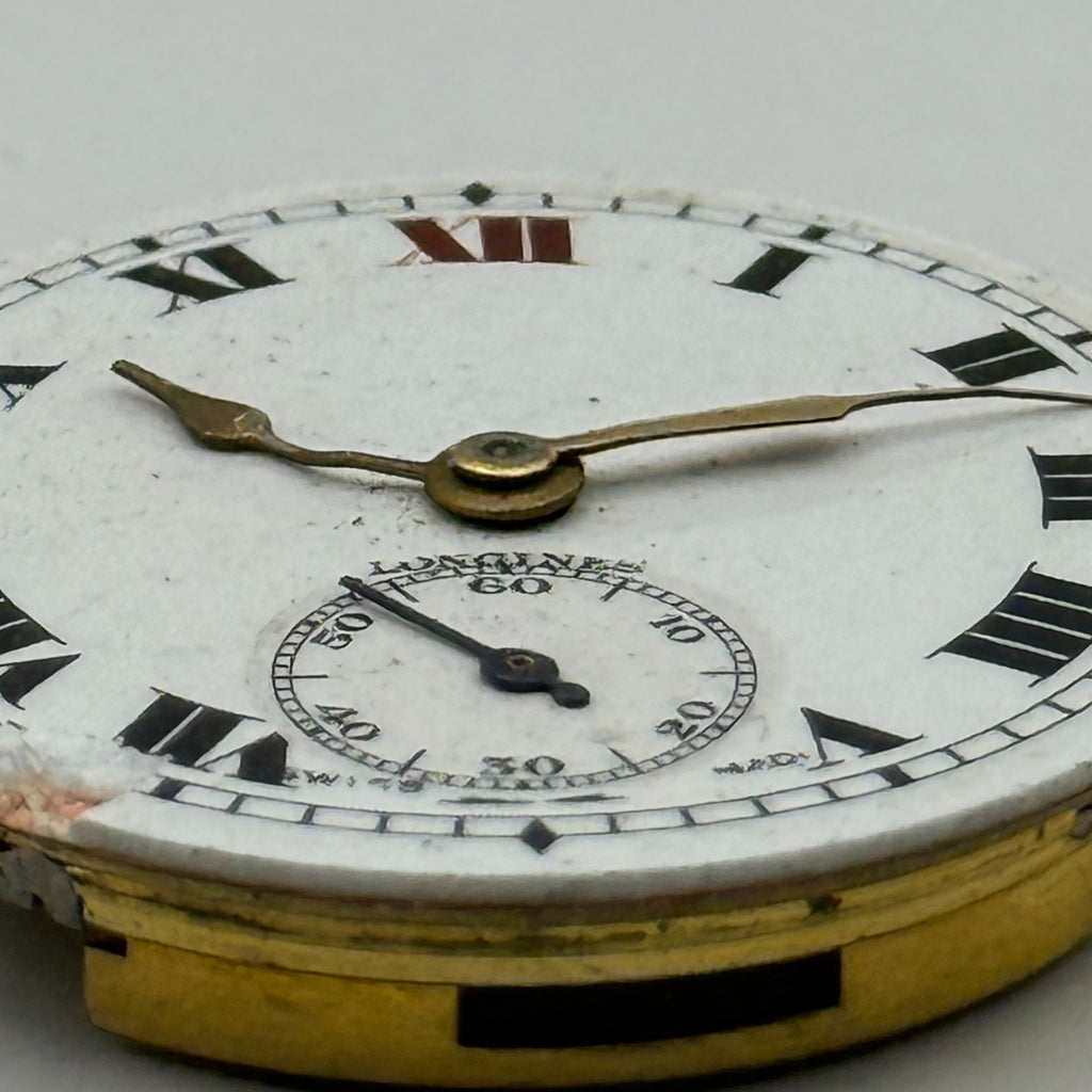 Longines 11.84N Trench Watch Movement - B&Co - For Parts / Repair - 25mm