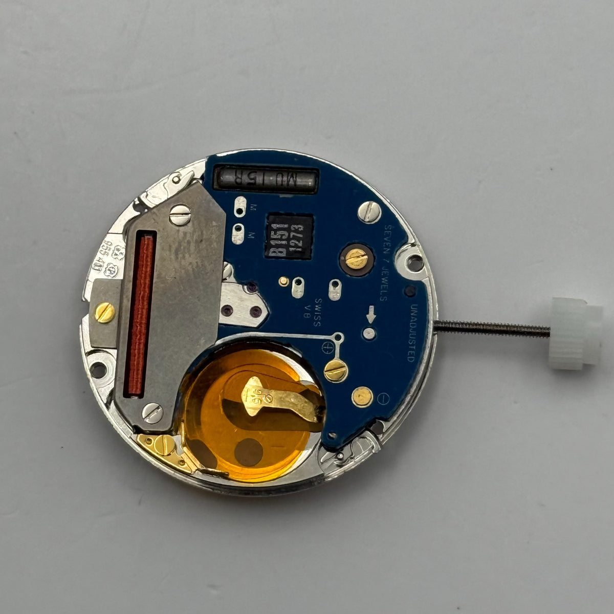 ETA 955.411 Watch Movement Running Quartz 7 Jewels Swiss Parts Repair 23.9mm
