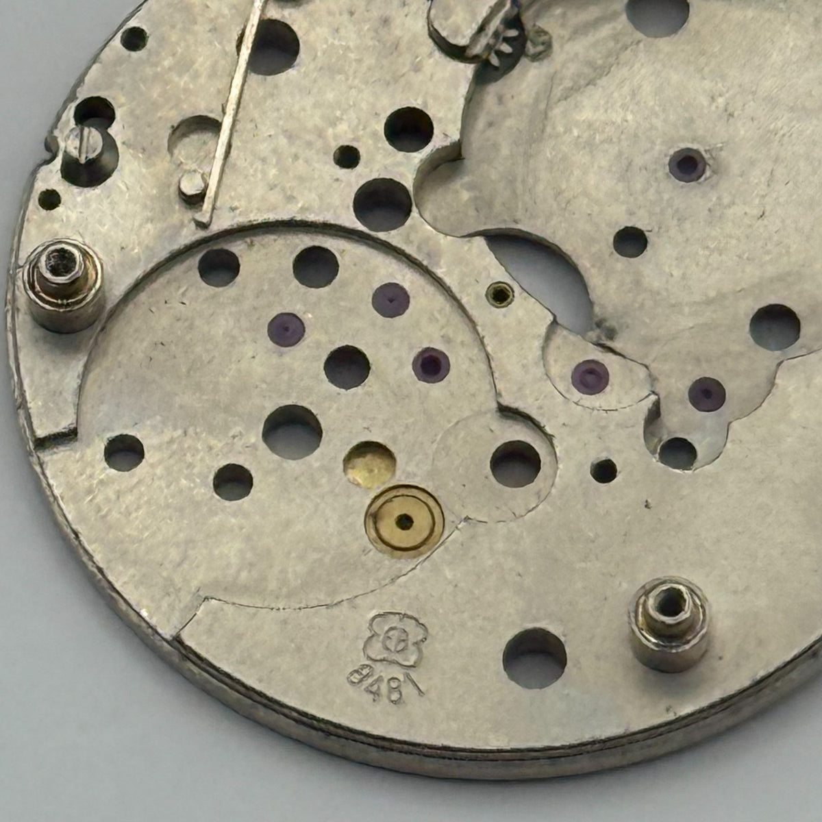 EB 8481 Watch Movement - Main Plate - For Parts / Repair - 23.7mm