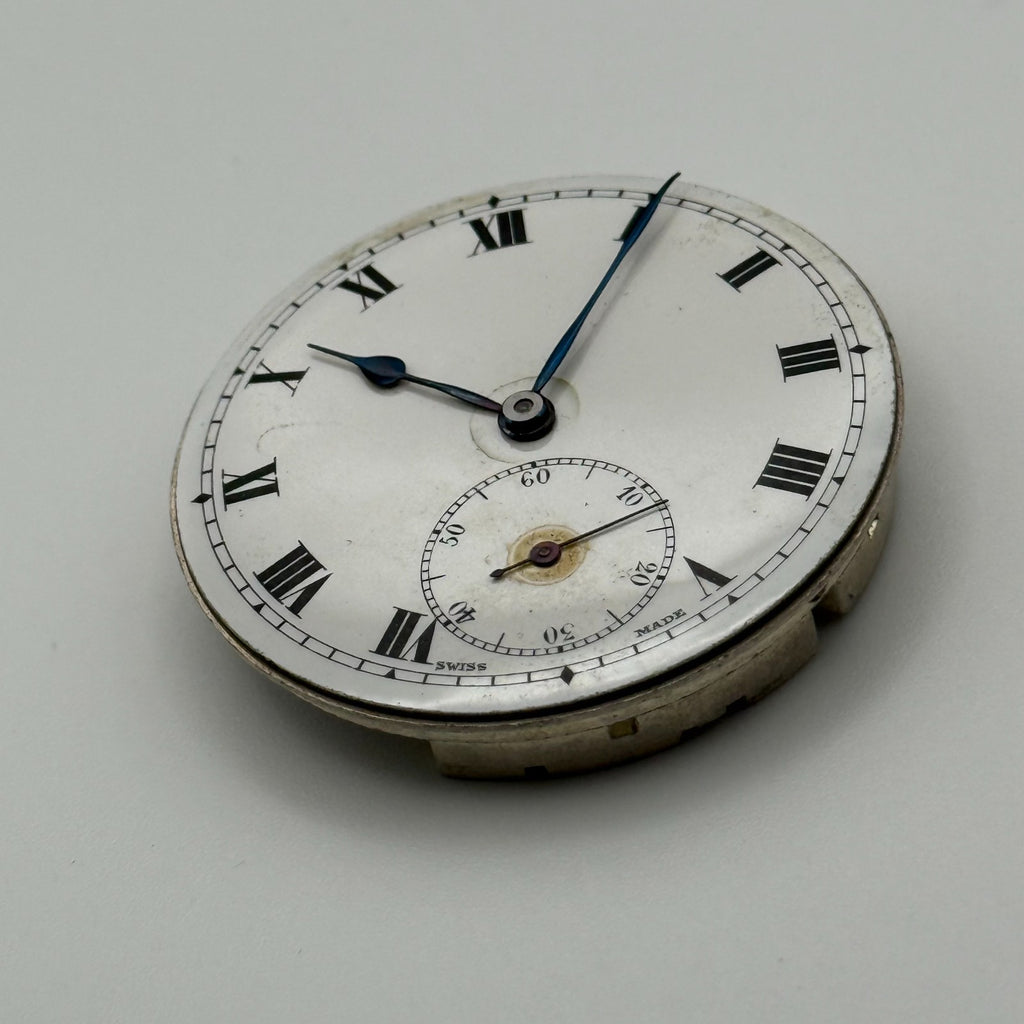 Thomas Russell & Son ? Pocket Watch Movement - Jewelled Swiss For Parts - 42.9mm