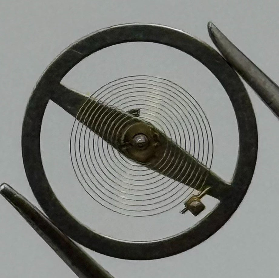 BFG 866 DGT Balance Wheel Complete And Spring Progress Watch Movement Parts NOS