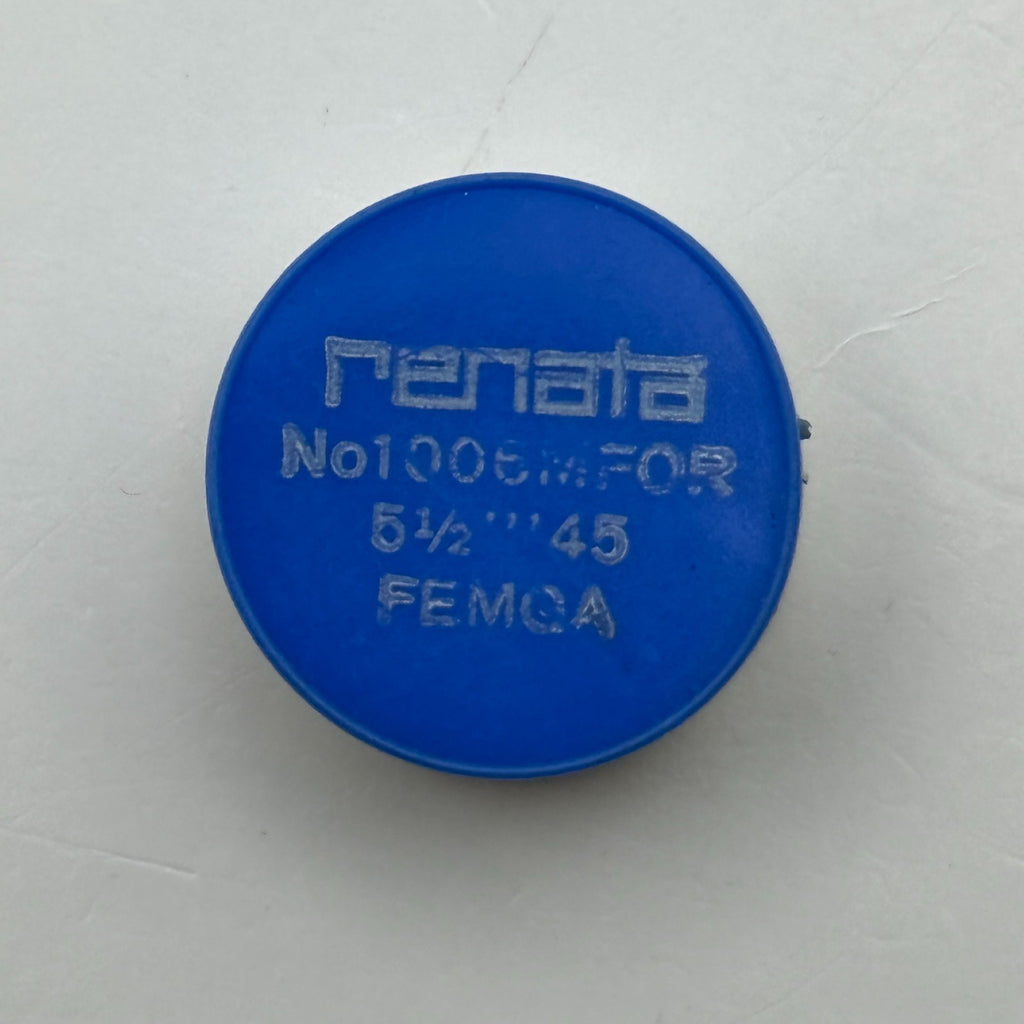 Femga 45 Balance Wheel Complete And Spring 5½’’’ 1006 M Watch Movement Parts NOS