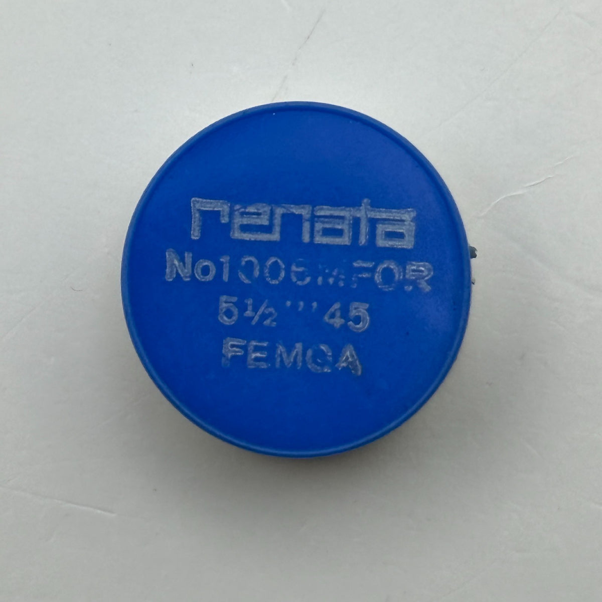 Femga 45 Balance Wheel Complete And Spring 5½’’’ 1006 M Watch Movement Parts NOS