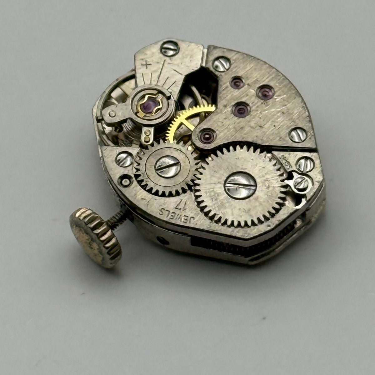FEF 6662 Watch Movement Worcester 17Jewels Swiss Manual Wind Parts Repair 15.3mm