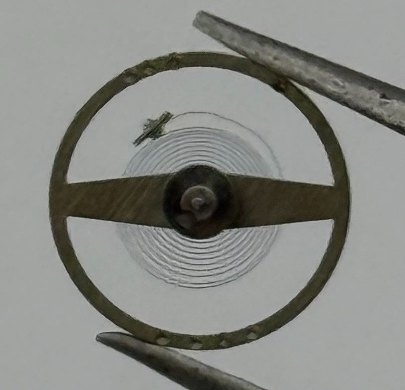 ST 69 Balance Wheel Complete And Spring 6¾’’’ Renata 1155 Watch Movement Parts