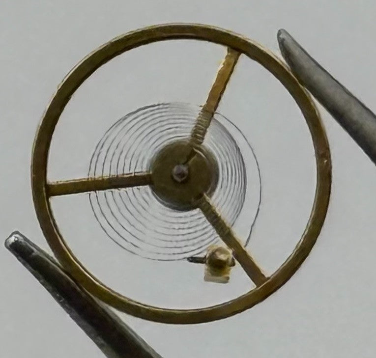 BFG 927-21 Balance Wheel Complete And Spring Renata Watch Movement Parts NOS