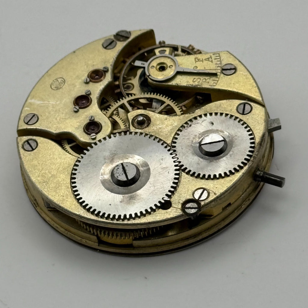 IWC Peerless Pocket Watch Movement Open Face High Grade S&Co Parts 39.7mm
