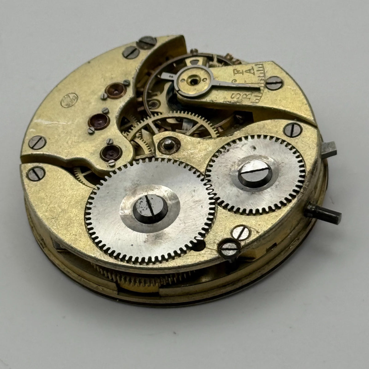 IWC Peerless Pocket Watch Movement Open Face High Grade S&Co Parts 39.7mm