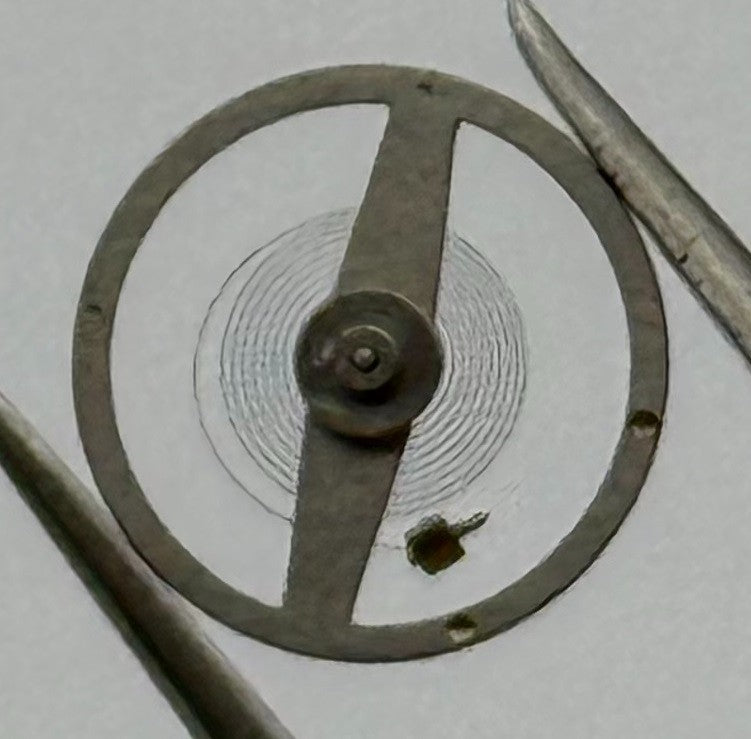 Ebosa 52 Balance Wheel Complete And Spring 5¼’’’ Renata 130 Watch Movement Parts