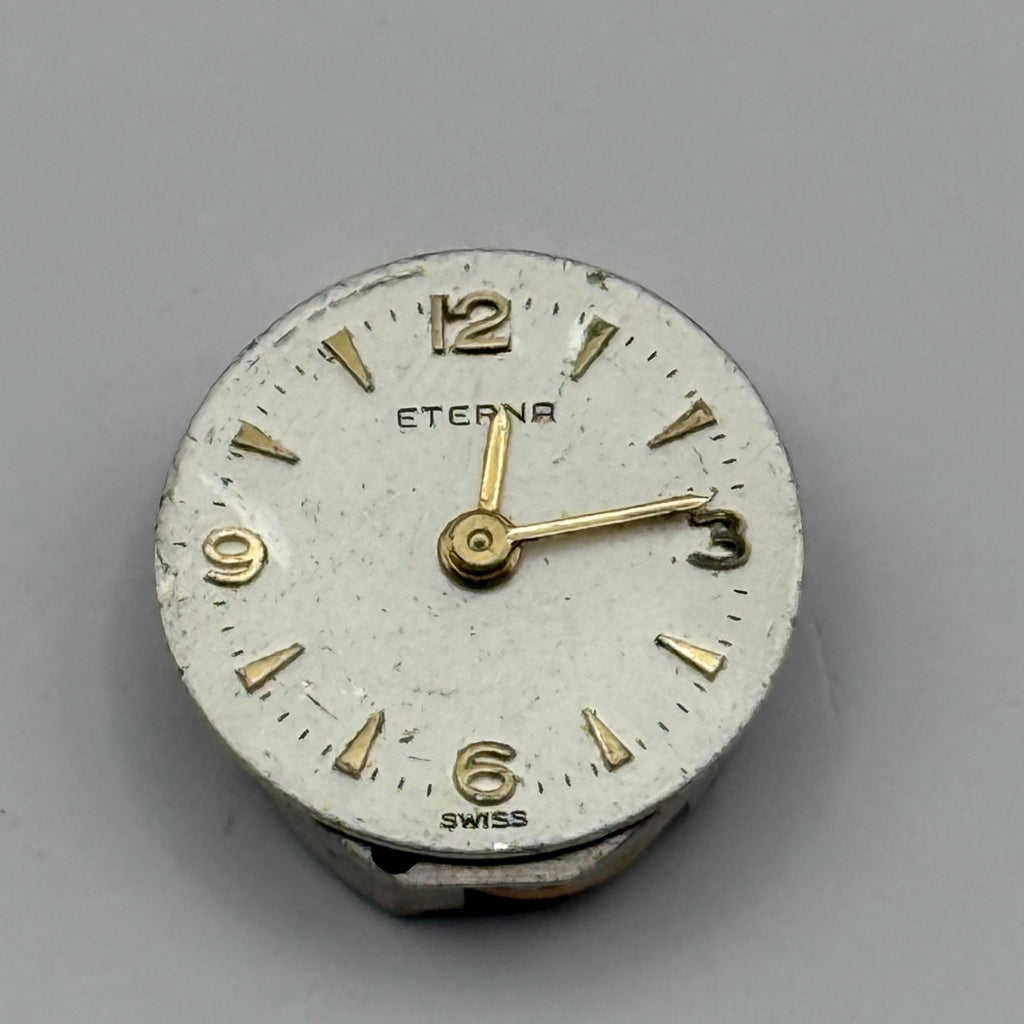 Eterna 1447 Watch Movement - Ladies - For Parts / Repair - 12.8mm