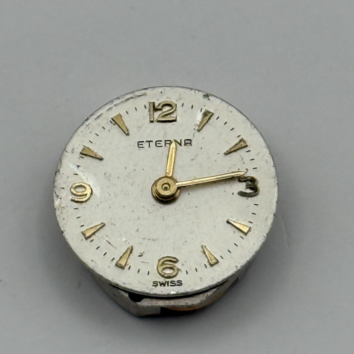 Eterna 1447 Watch Movement - Ladies - For Parts / Repair - 12.8mm