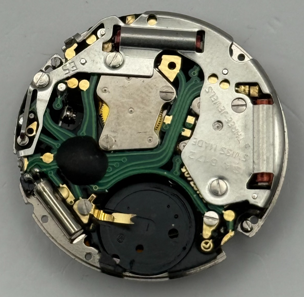 ISA 8172 Watch Movement Quartz Date 3 Jewels Swiss Vintage Parts Repair 26.1mm