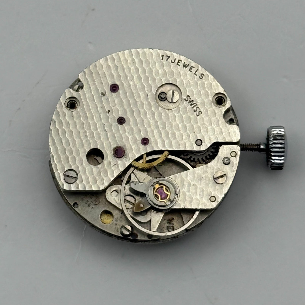 MSR L36 Watch Movement 17 Jewels Swiss Manual Wind Vintage Parts Repair 20.9mm