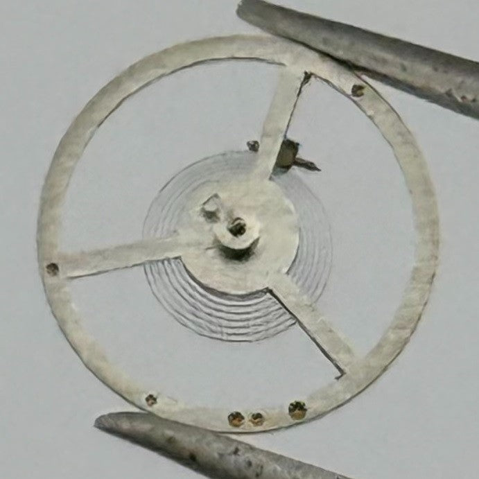 Oris 210 Balance Wheel Complete And Spring 8¾’’’ 463 Watch Movement Parts NOS