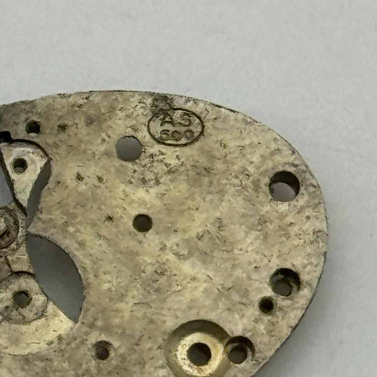 AS 500 Watch Movement A. Schild 500 Incomplete Swiss Parts Repair 15.1mm