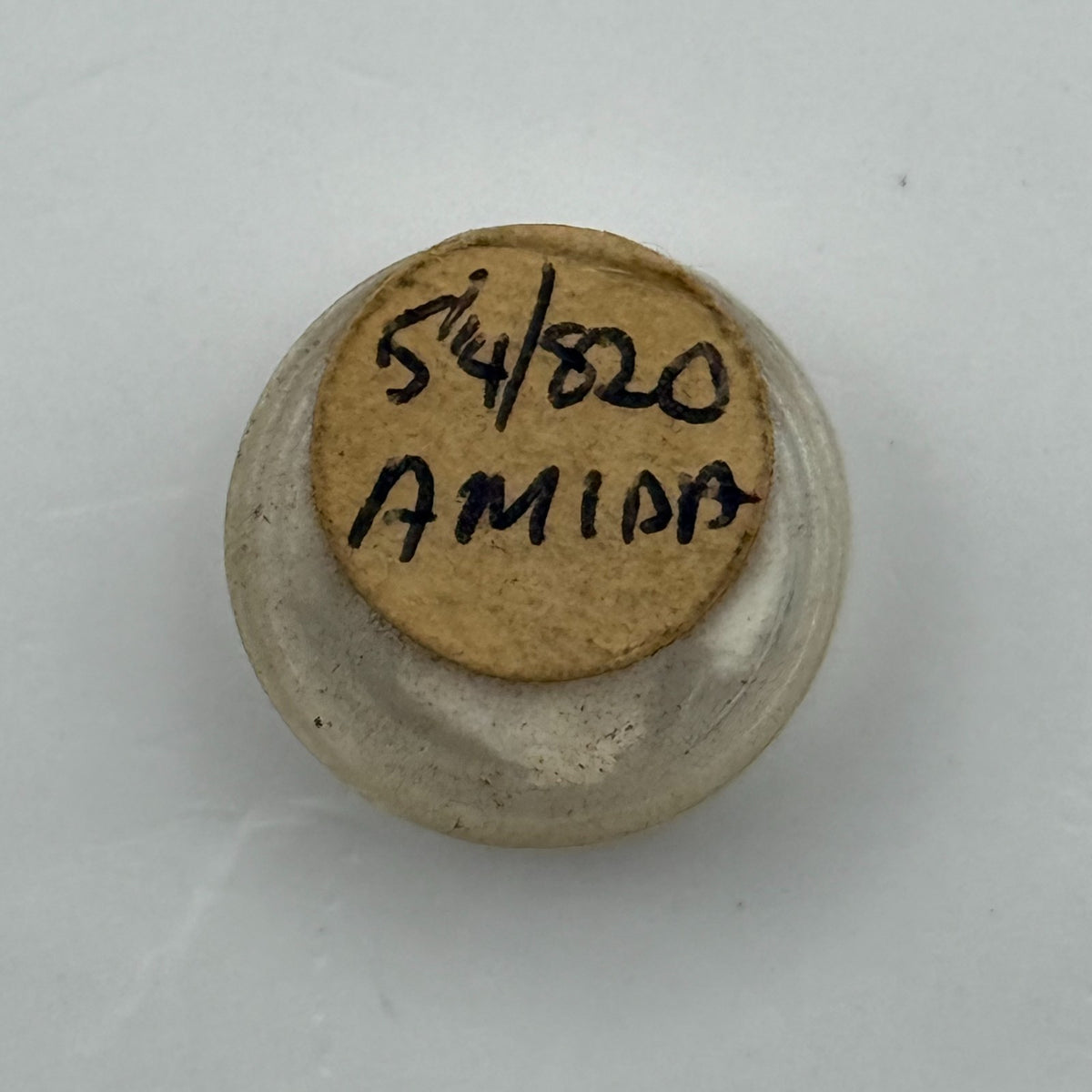Amida 820 Balance Wheel Complete And Spring 5¼’’’ Watch Movement Parts NOS