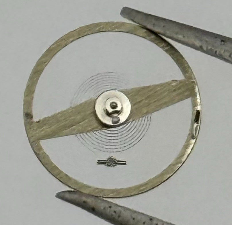 Amida 580 Balance Wheel Complete And Spring 6¾x8’’’ 5102 Watch Movement Parts