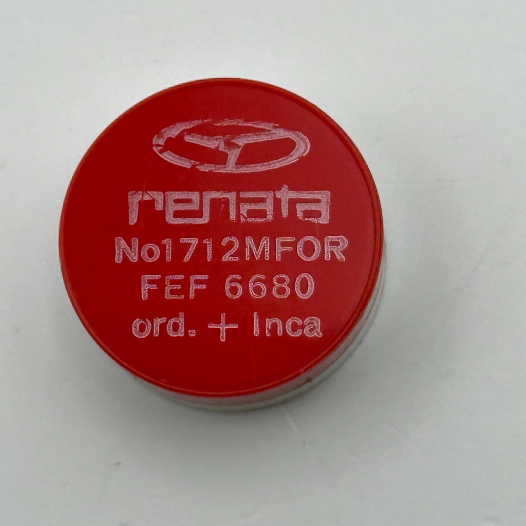 FEF 6680 Balance Wheel Complete And Spring Renata 1712 Watch Movement Parts NOS