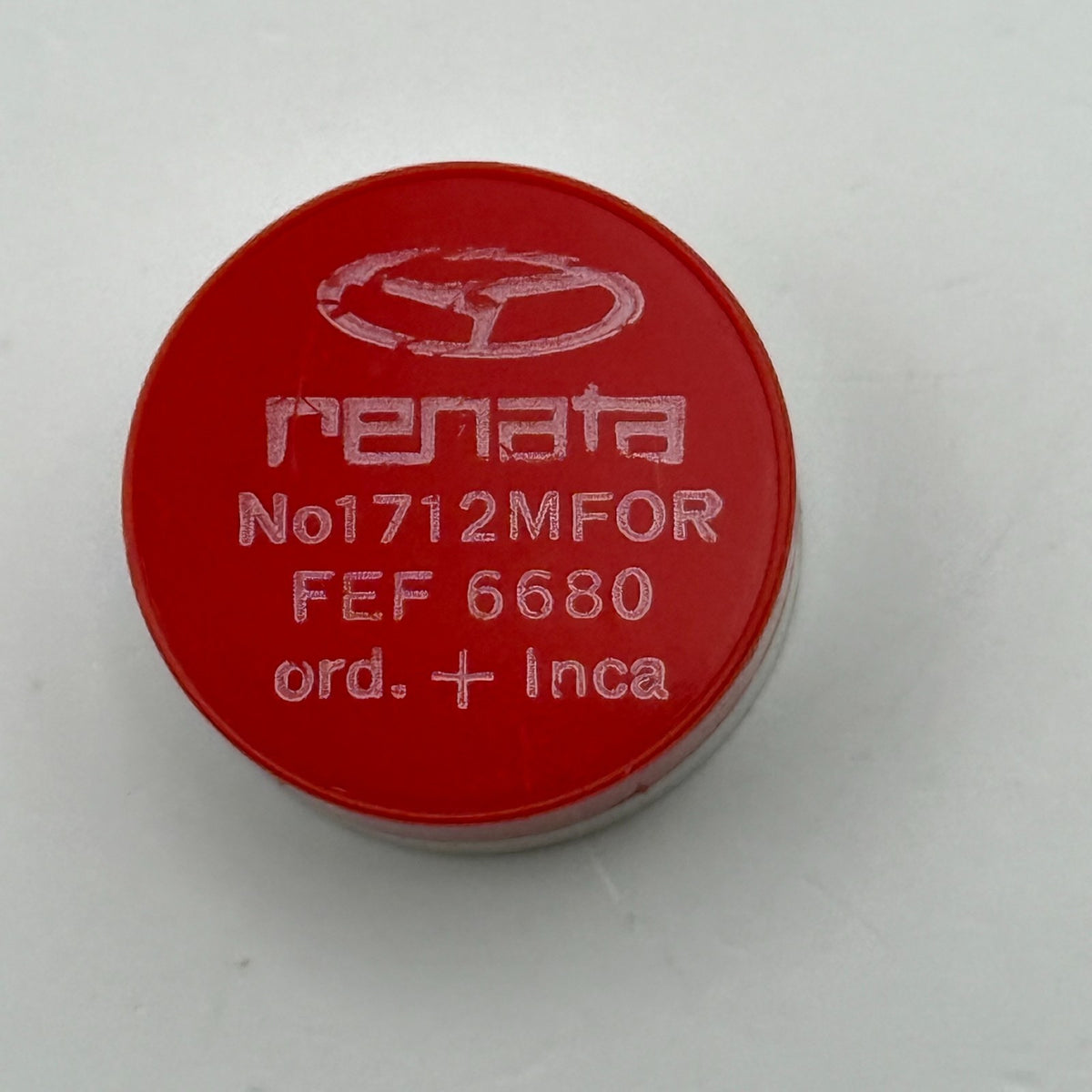 FEF 6680 Balance Wheel Complete And Spring Renata 1712 Watch Movement Parts NOS