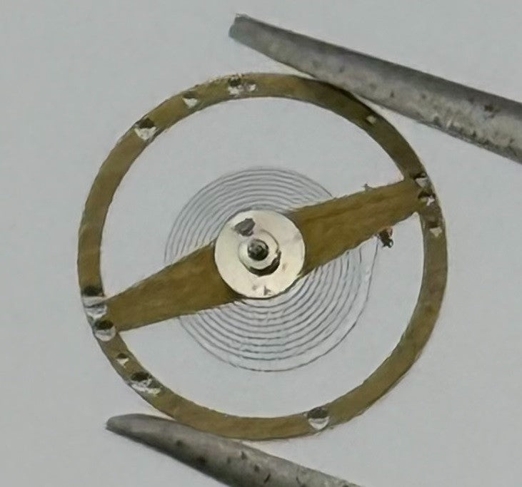 GSW 60 66 Balance Wheel Complete And Spring 5½’’’ 1068 Watch Movement Parts NOS