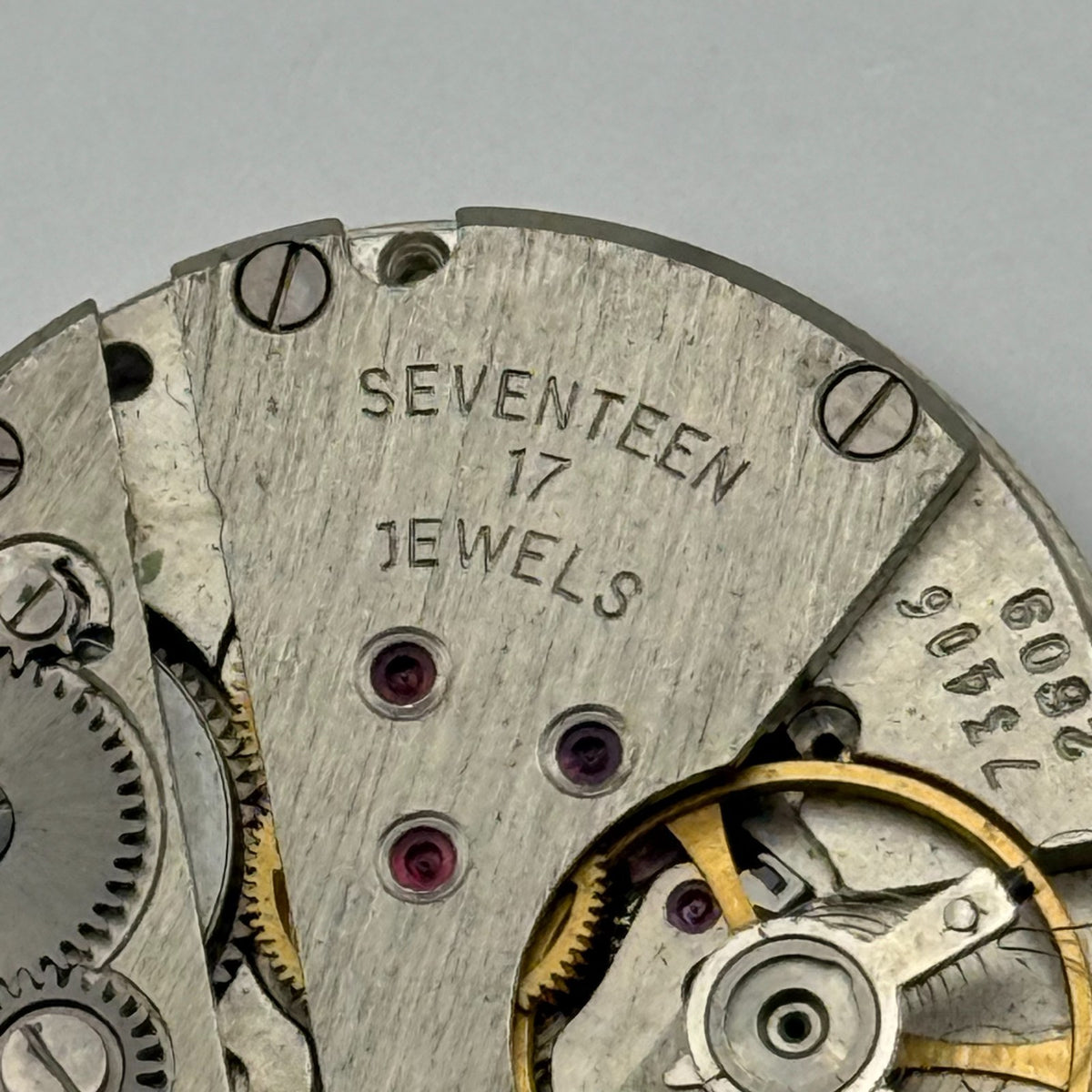 Poljot 2609 Watch Movement Soviet 17 Jewels Manual Wind Parts Repair 26.5mm