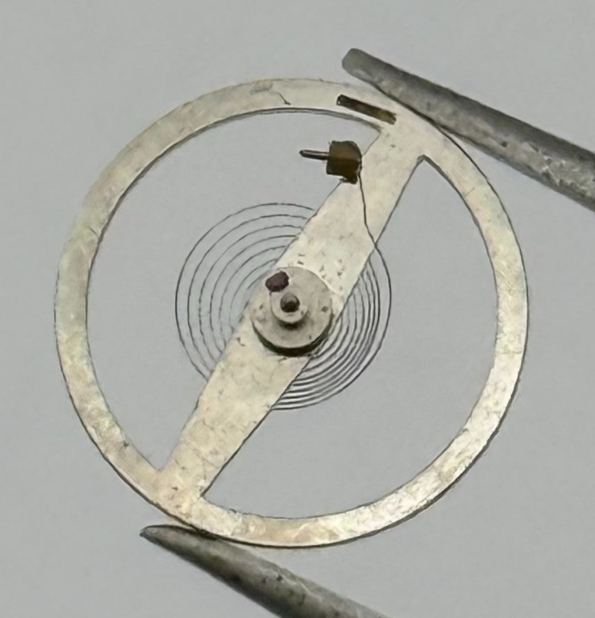 RL Rax 1013 1237 Balance Wheel Complete And Spring 1679 M Watch Movement Parts