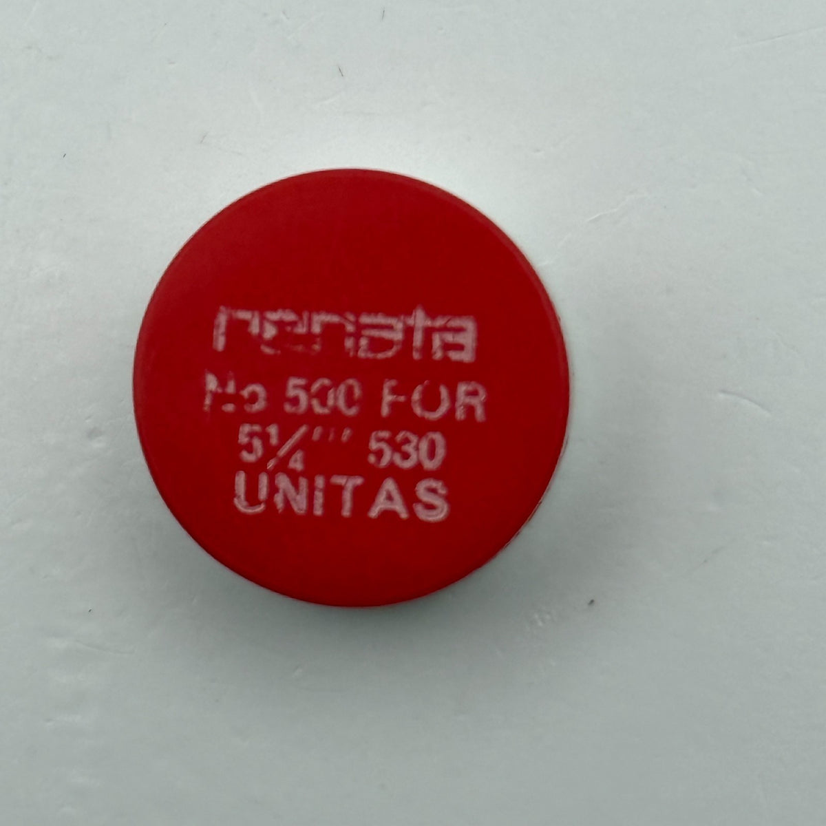 Unitas 530 Balance Wheel Complete And Spring 5¼’’’ 500 Watch Movement Parts NOS