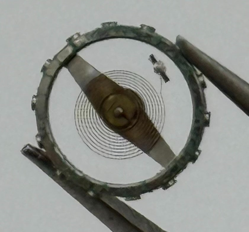 Roseba 70 Balance Wheel Complete And Spring 6¾’’’–8’’’ Watch Movement Parts NOS