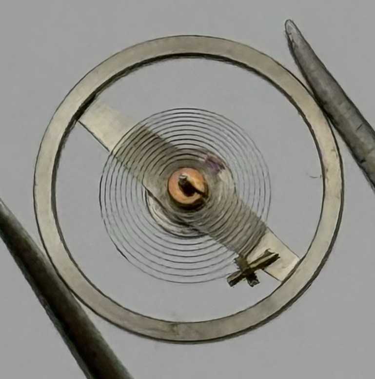 Spec Balance Wheel Complete And Spring 10½’’’ Watch Movement Parts NOS