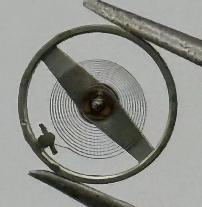 Bidlingmaier. 52 Balance Wheel Complete And Spring 5½’’’ 5170 Watch Parts NOS