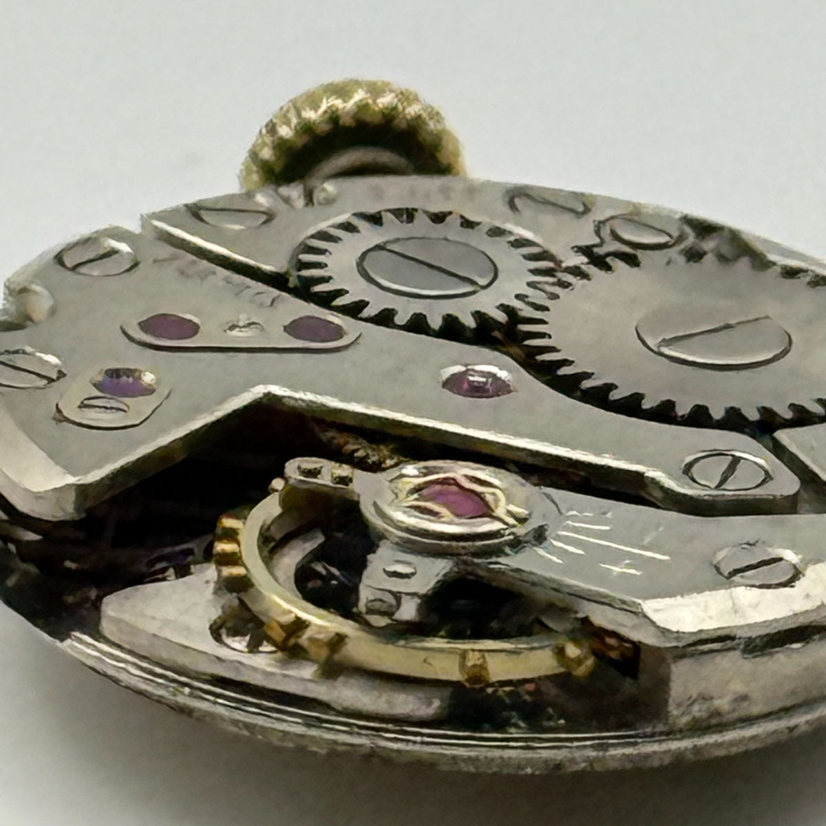 FHF 34 Watch Movement Rotary 21 Jewels Swiss Manual Wind Parts Repair 17.5mm