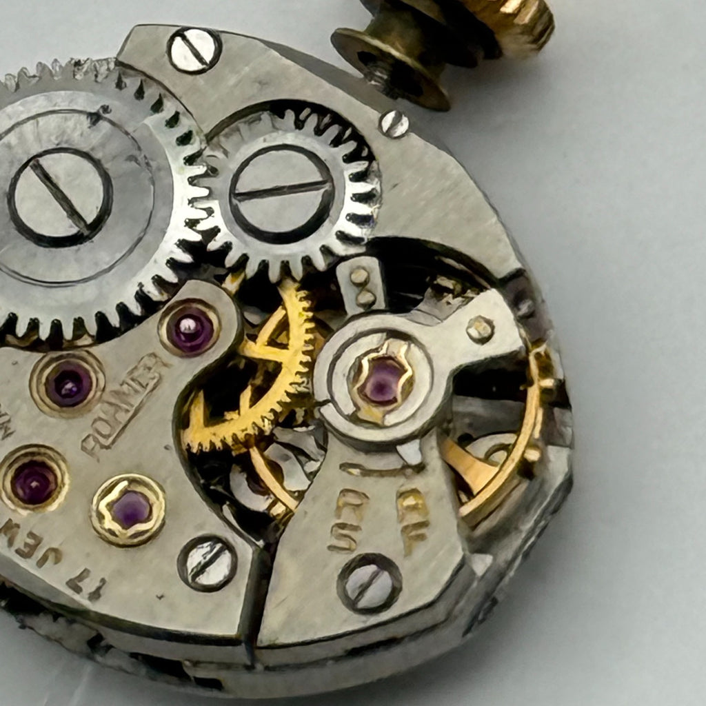MST 389 Watch Movement Running Roamer 17 Jewels Manual Wind Parts Repair 13.1mm