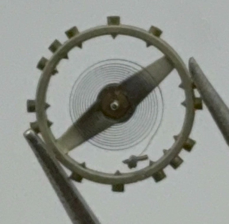 AS 1051 Balance Wheel Complete And Spring 5¼’’’ 34 M Watch Parts NOS