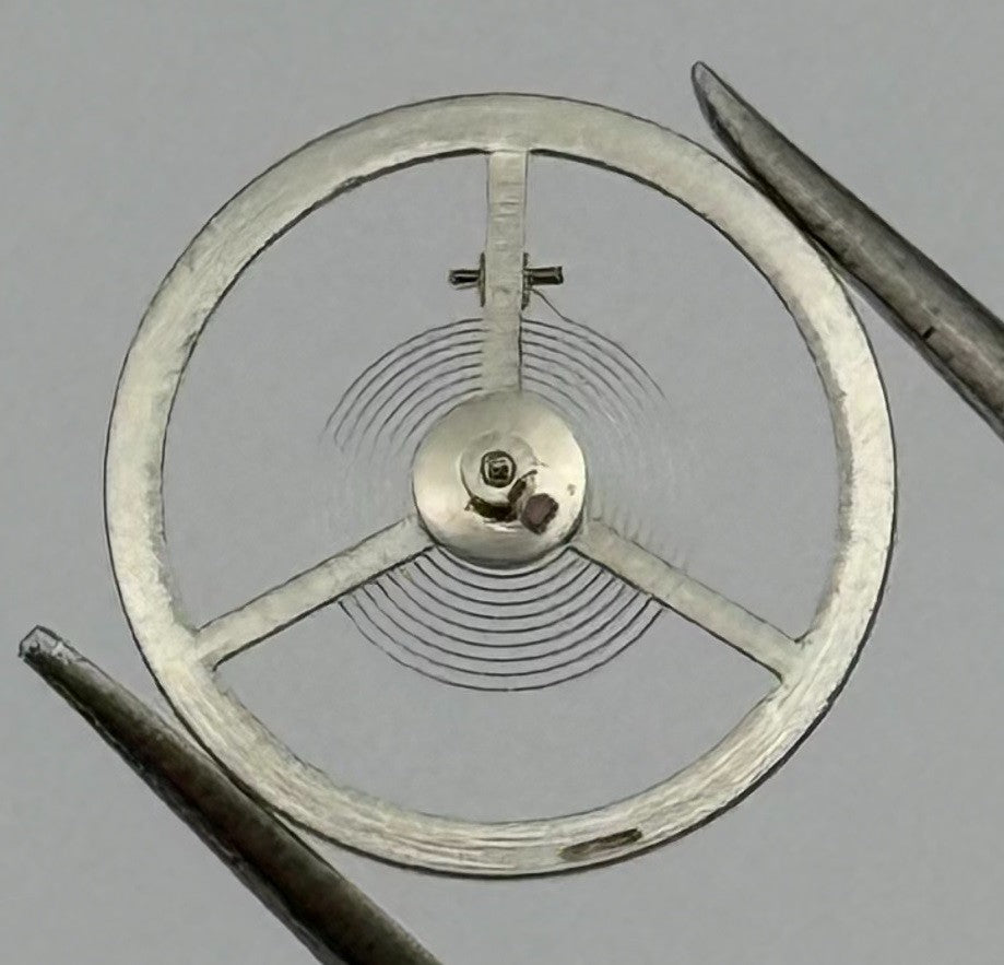Ebosa 65 68 Balance Wheel Complete And Spring 10½’’’ 4451 Watch Movement Parts